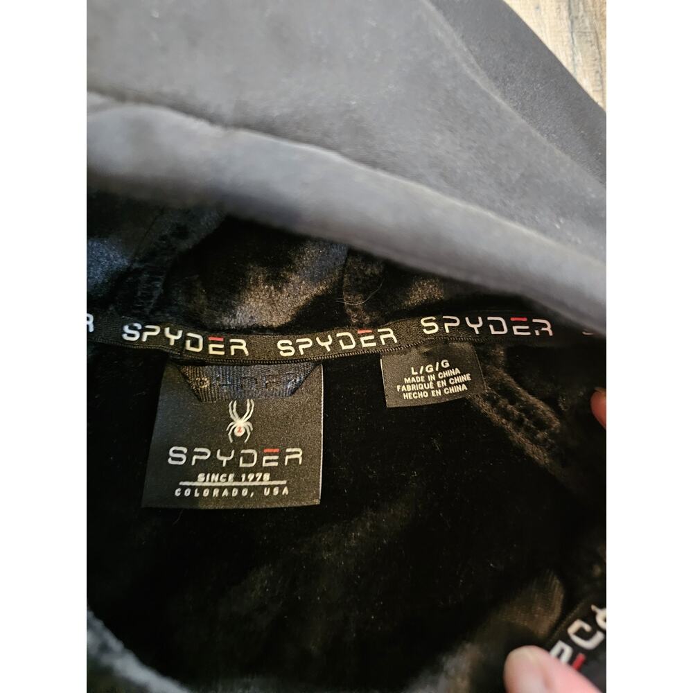 Spyder Softshell Ski Jacket Women's Large NWT Black Pockets - Picture 11 of 13